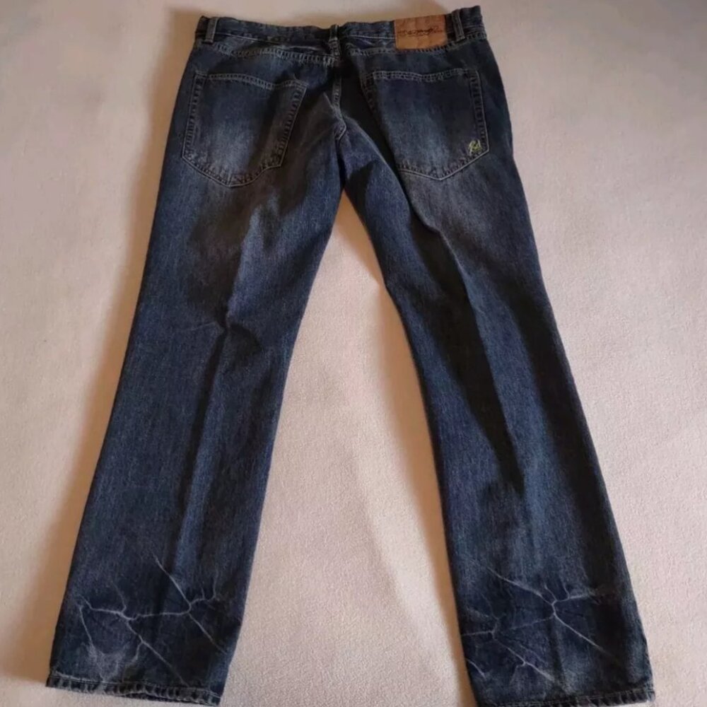 Ed Hardy Men's Relaxed Dark Blue Jeans